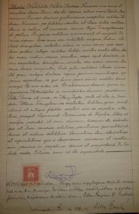 Komáromy, (Komáromi) család  iratai 4 db