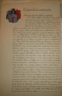 A Gyulay (Gyulai) család iratai. 9 db