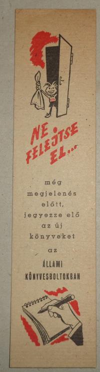 Könyvjelző: Ne felejtse el