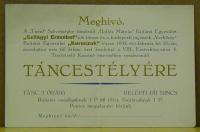 Meghivó táncestélyre