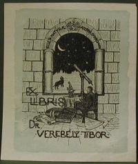 Almásy, Denise: Ex libris Dr. Verebély Tibor