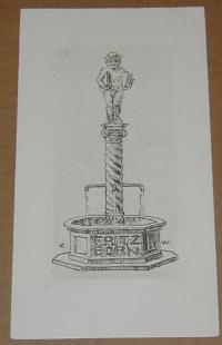 Winkler Eduard: Ex libris Fritz Born