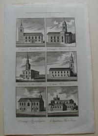 Thorton William: London churches. St. James's. St. George's. St. Giles's. St. Ann's. St. George's. St. Dunftan's