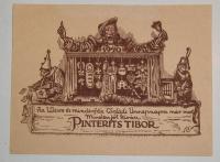 Haranghy Jenő: Az Ujévre és mindenféle Családi Ünnepnapra már most Minden jót kiván Pinterits Tibor