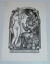 Drahos István: Ex libris Dr. Horváth Károly