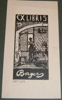 Bajor Ágost: Ex libris Bayer