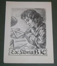 Kertes-Kollmann Jenő: Ex libris B. K