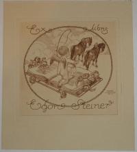Georg JILOVSKY: Ex libris Egon Steiner