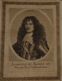 LUDOVICUS XIV. FRANCIAE ET  Navarae  Rex Christianissimus