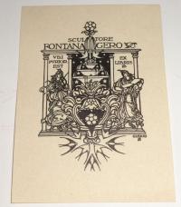 Cisari, Giulio: Ex libris Fontana Gero