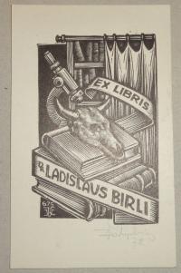 Várkonyi Károly: Ex libris Dr. Ladislaus Birli