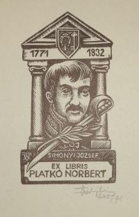 Várkonyi Károly: Ex libris Platkó Norbert