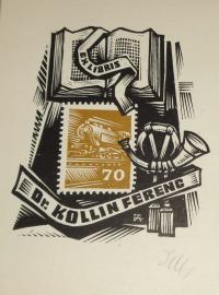 Fery Antal: Ex libris Dr. Kollin Ferenc