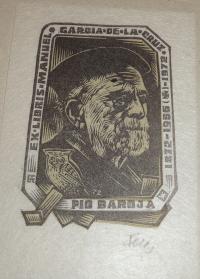 Fery Antal: Ex libris Manuel Garcia La Cruz