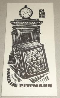 Fery Antal: Ex libris Emilie Pittmann