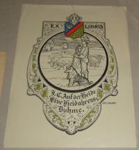 Visser Johannes (1873-1941): Ex libris Auf der Heide Sive Heidahrens Duhme
