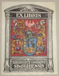 Lovrits Kálmán: Ex libris Bibliothecae Comitatus Simighiensis