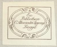 Ex Bibliotheca C. Alexandri Apponyi. Lengyel
