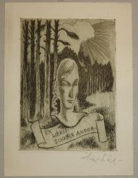 Szűcs Pál: Ex libris Schäfer Andor