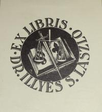 Németh, Nándor (1910 - 1978): Ex libris Dr. Illyés S. László