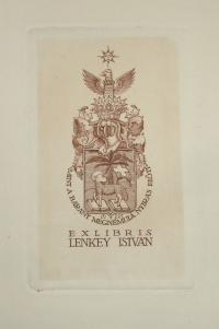 Nagy Árpád Dániel: Ex libris Lenkey István