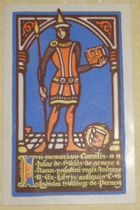 Tábor (Taupert), János (1890 - 1956): Ex libris Siklóssy lászló