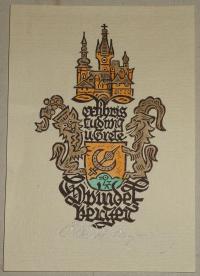 Kislinger, Max: Exlibris für Ludwig u. Grete Spindelberger