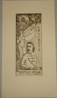Varga Gyula 1935-2002: Ex libris Dr. Kertész Dénes
