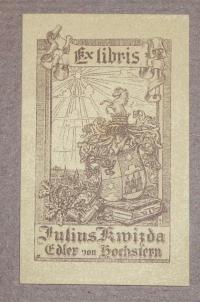 Zischek, Karl: Ex libris Julius Kwizda Edler von Hochstern