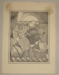 Torggler, Hermann 1878-1939: Ex libris Dr. M. Maas