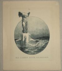 Bayros, Franz Von: Ex libris Rose Silberer