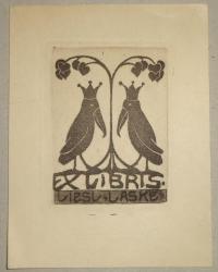 Ressel, Marie 1877-1945: Ex libris Liesl Laske