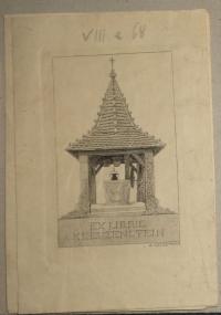 Cossmann, Alfred  1870-1951: Ex libris Kreuzenstein