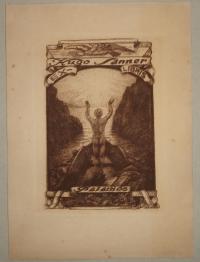 Renart, Joaquin (1879-1961): Ex libris Hugo Sanner