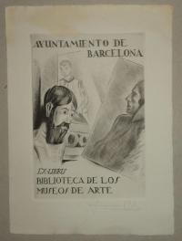 Pla, Jaume 1914-1995: Ex libris Biblioteca De Los Museos De Arte