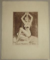 Chorro Solbes, Juan: Ex libris Ing. Gianni Mantero