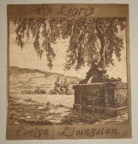 Ex libris Evelyn Livingston