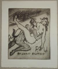 Koch, Rudolf: Ex libris P. U