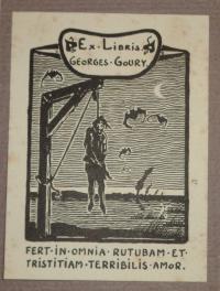 Demeufe, Georges: Ex libris Georges Goury