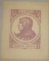 Nikelszky Géza 1877-1966: Ex libris Lukits Gyula