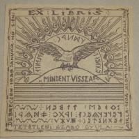 Ex libris Szabó Gyula. Irredenta