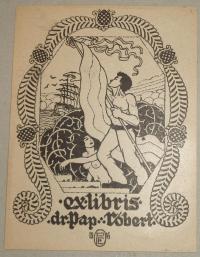 Petrovics Emil: Ex libris dr. Pap Róbert