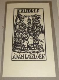 Szoboszlai Mata János 1907-1944: Ex libris Ádám Lászlóék