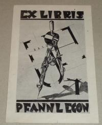 Pfannl Egon 1911-1973: Ex libris Pfannl Egon