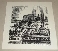 Sterbenz Károly: Ex libris Albrecht Éva