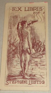 Stolz Artur: Ex libris Stephani Lustig