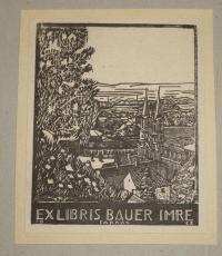 Farkas Dezső: Ex libris Bauer Imre