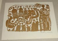 Diskay Lenke: Ex libris Dr. Ivanics Pál