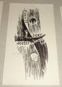 Diskay Lenke: Ex libris Egry József