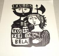 Diskay Lenke: Ex libris Tegzes Béla